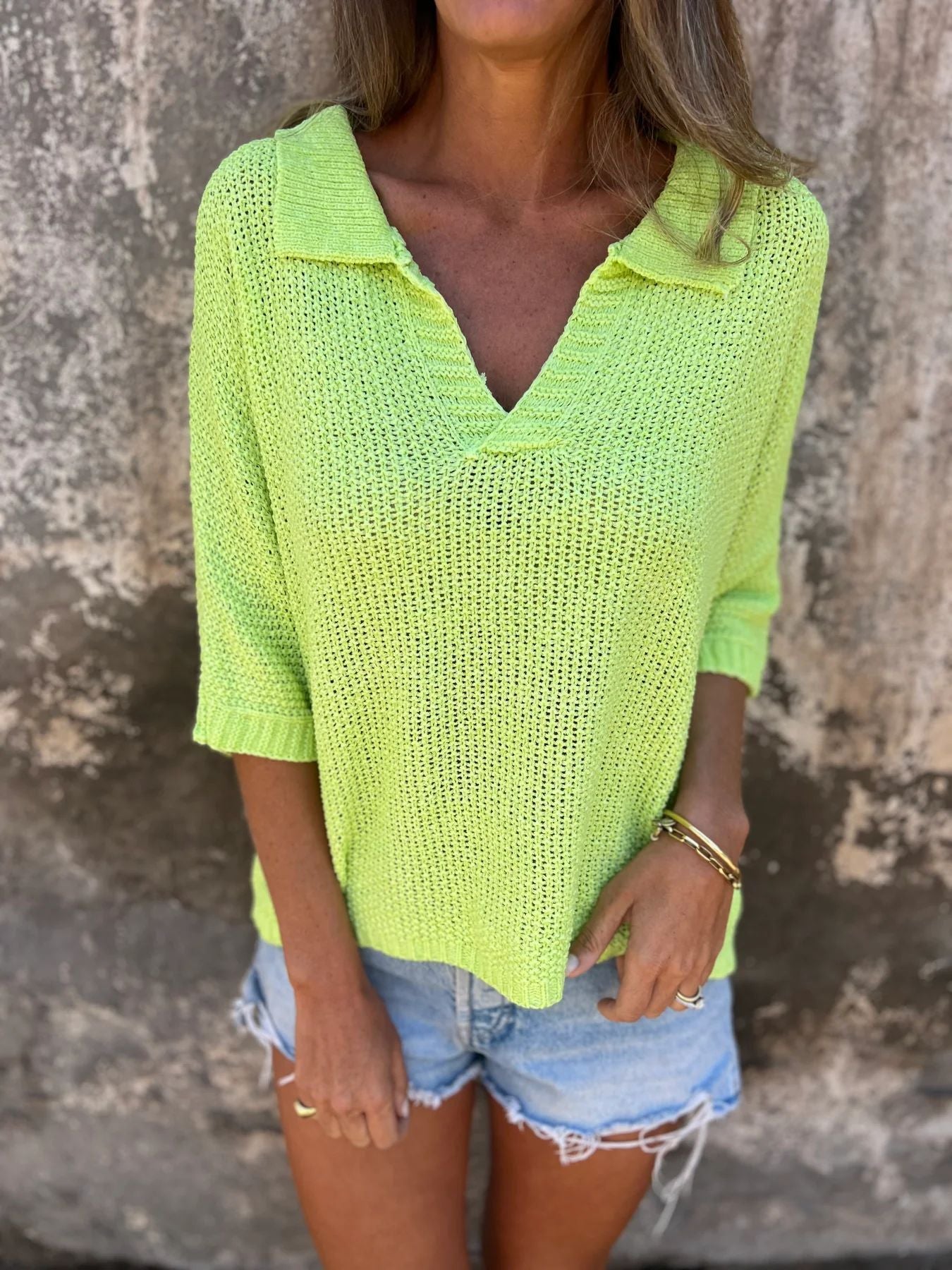 Tricot classique Fiorena Rosa™ Calindra – T-shirt élégant à porter au quotidien