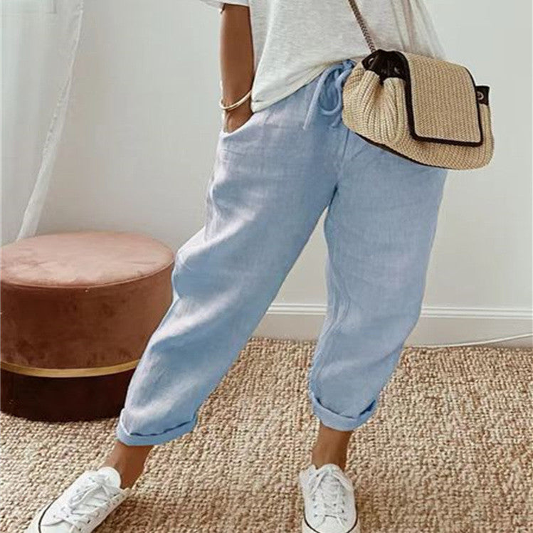 Pantalon décontracté Fiorena Rosa™ Talyra – Coupe moderne et tendance