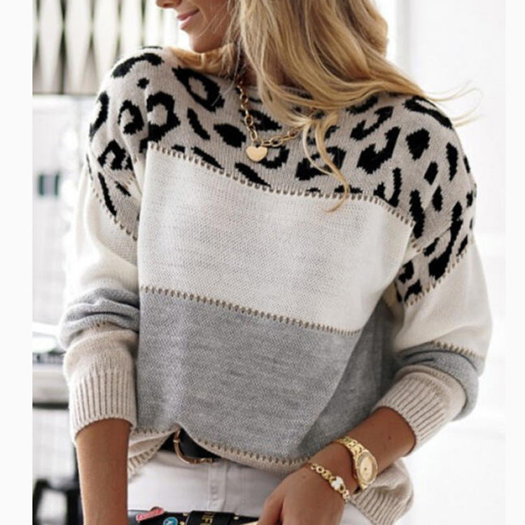 Fiorena Rosa™ Valina Print Sweater – Modern Bottoming Shirt Look
