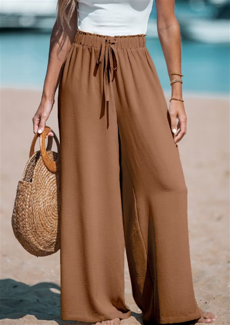 Pantalon coupe décontractée Fiorena Rosa™ Novara – Confort chic et jambes larges