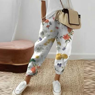 Pantalon décontracté Fiorena Rosa™ Talyra – Coupe moderne et tendance