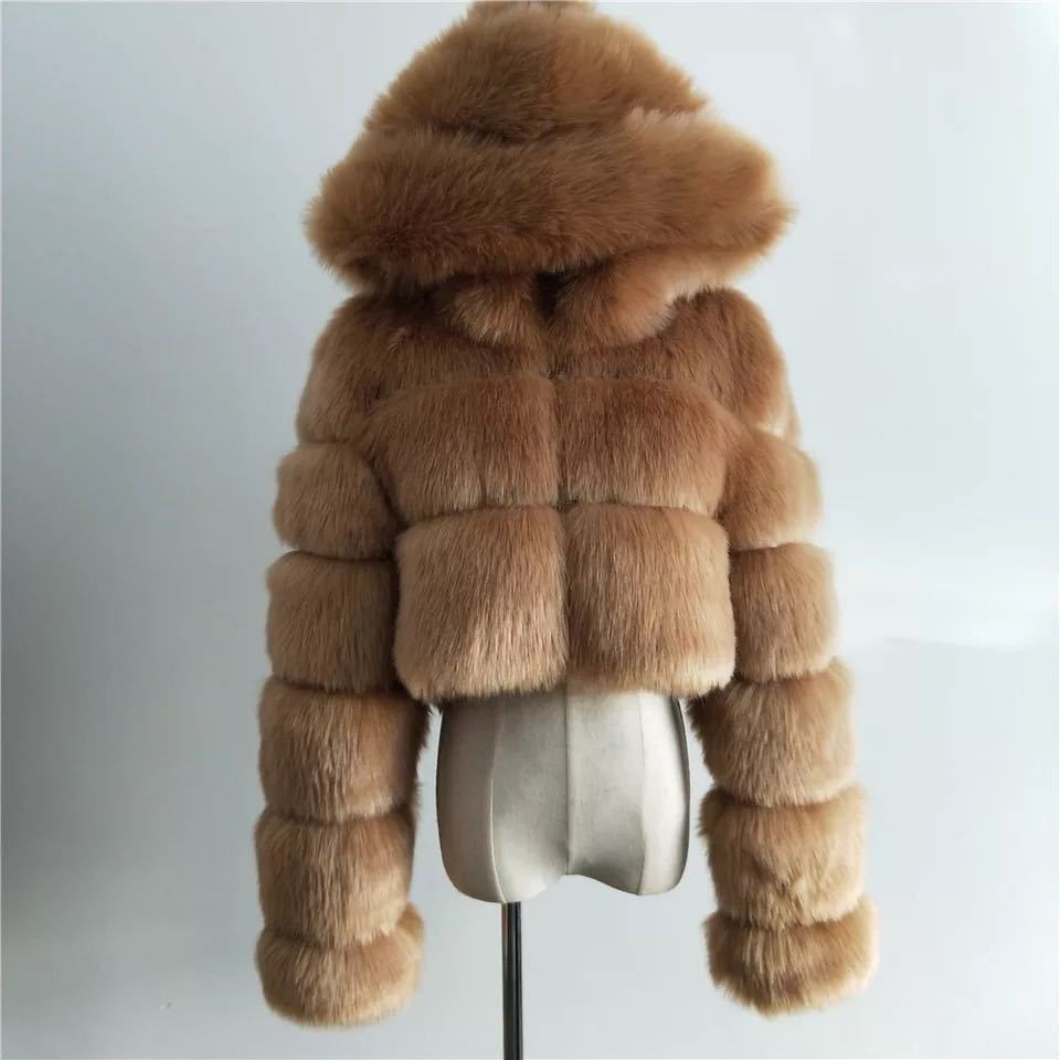 Veste courte en fourrure Fiorena Rosa™ Marcelline – Style hivernal élégant