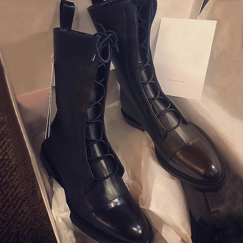 Bottes Fiorena Rosa™ Lucien Martin – Un look moto urbain audacieux