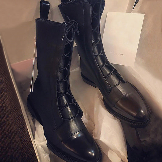 Bottes Fiorena Rosa™ Lucien Martin – Un look moto urbain audacieux