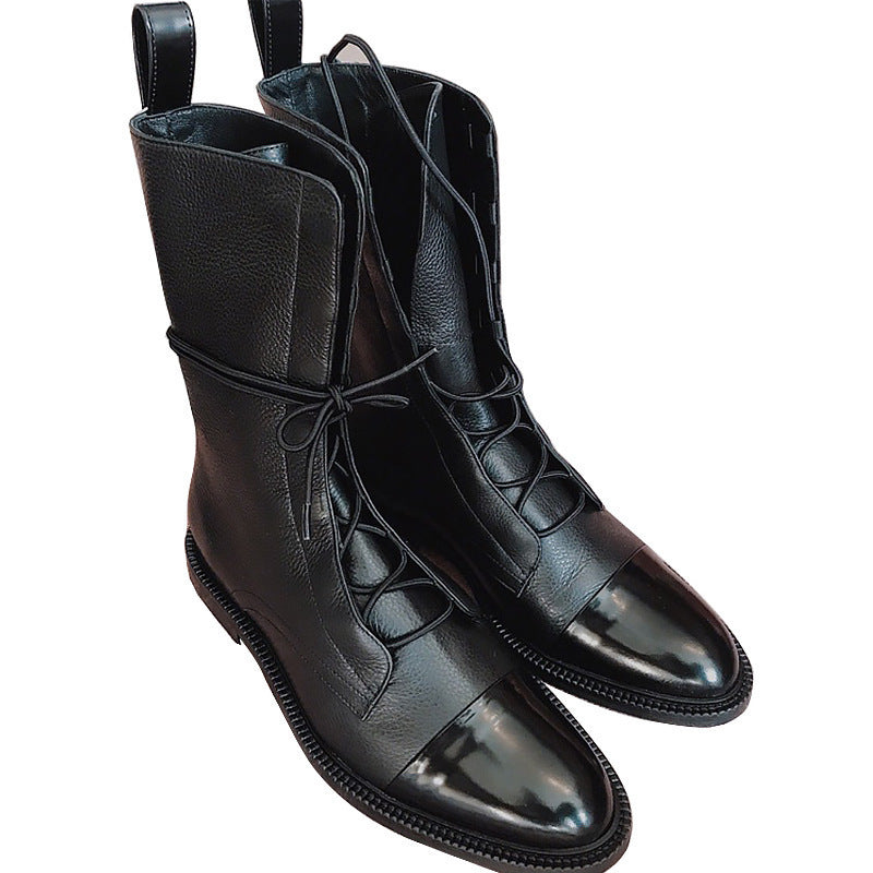 Bottes Fiorena Rosa™ Lucien Martin – Un look moto urbain audacieux
