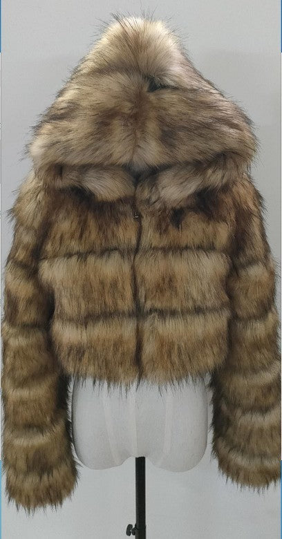 Veste courte en fourrure Fiorena Rosa™ Marcelline – Style hivernal élégant