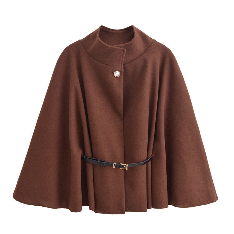 Haut à col montant Fiorena Rosa™ Vesper – Manteau pull oversize chic