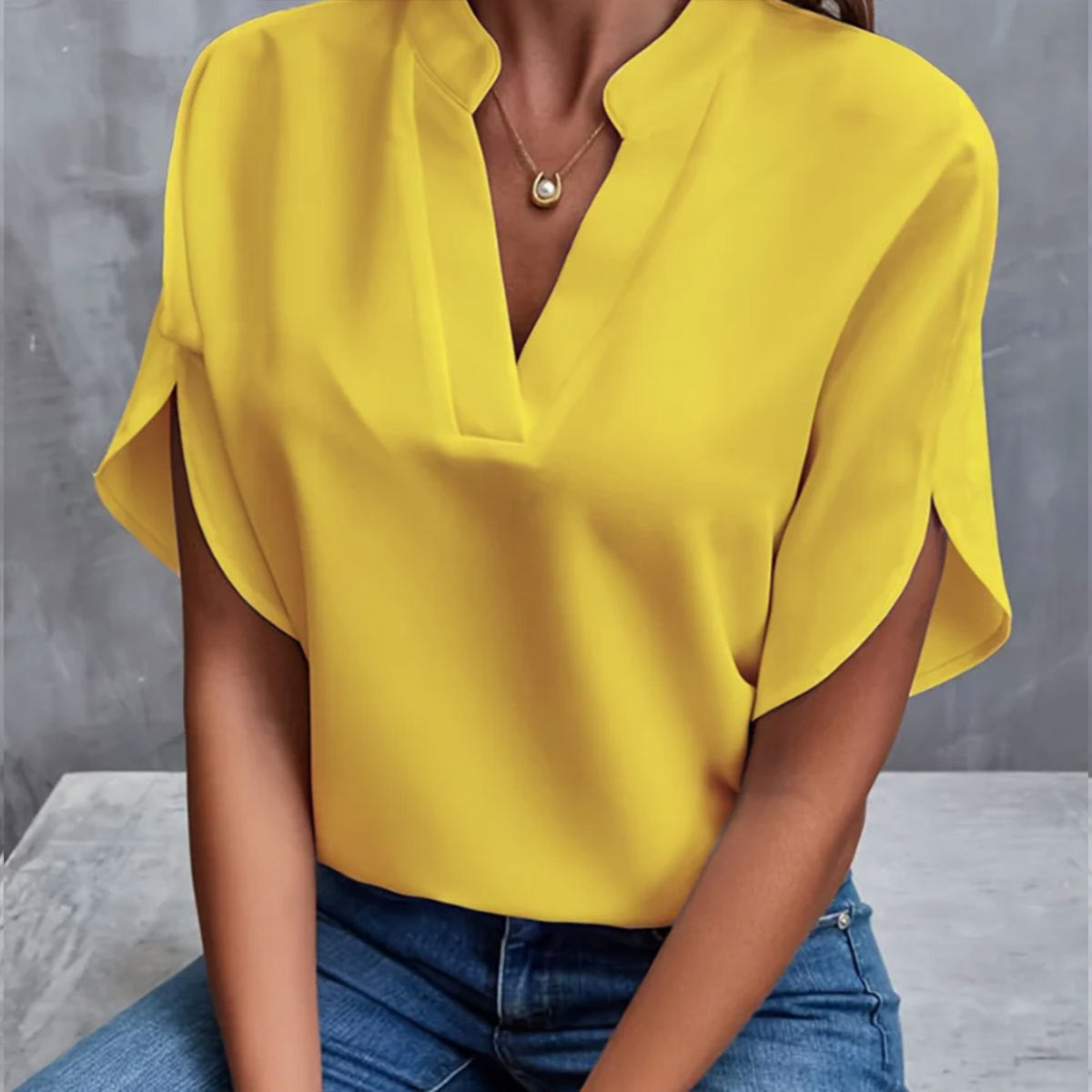 Chemise d'été Fiorena Rosa™ – Mode légère et élégante