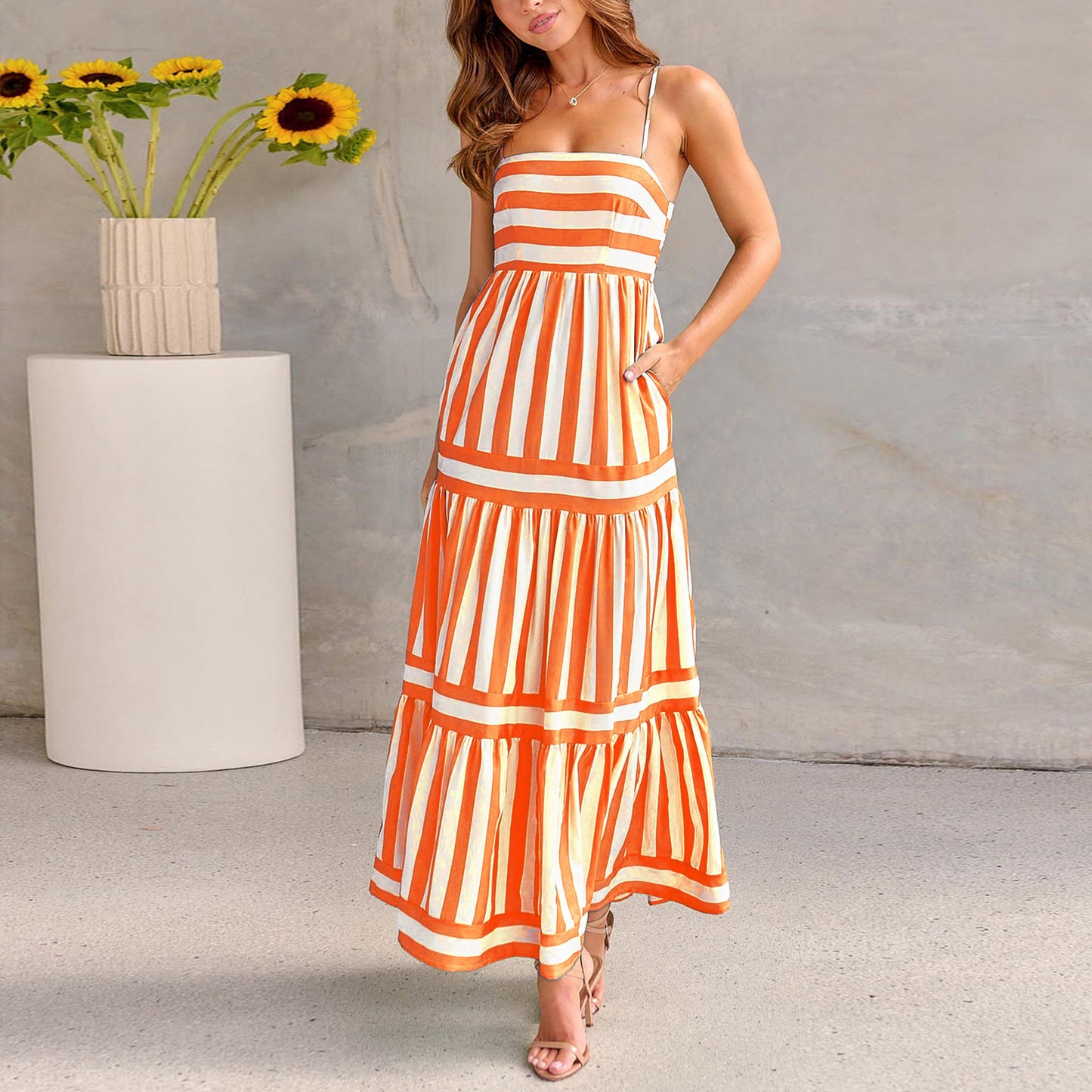 Robe d'été Selene de Fiorena Rosa™ – Une mode de vacances sans effort
