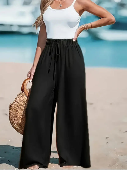 Pantalon coupe décontractée Fiorena Rosa™ Novara – Confort chic et jambes larges