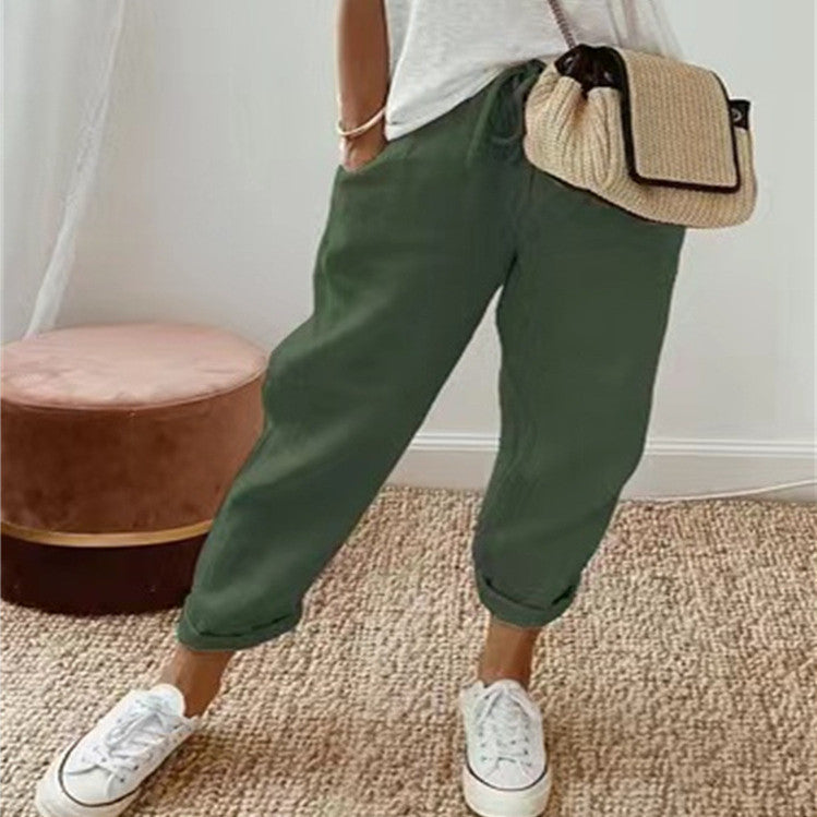 Pantalon décontracté Fiorena Rosa™ Talyra – Coupe moderne et tendance