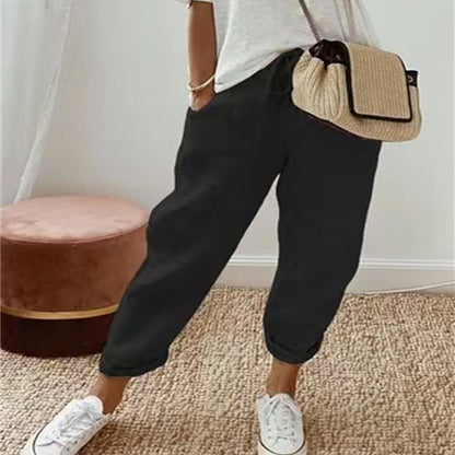 Pantalon décontracté Fiorena Rosa™ Talyra – Coupe moderne et tendance